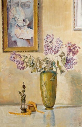 Still Life with Picture and Statuette