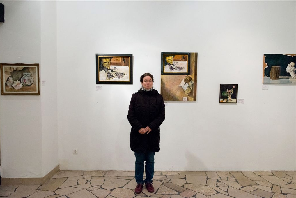 Exhibition "NinaWR in Oil" at the Gallery Kunstraum, photo 9