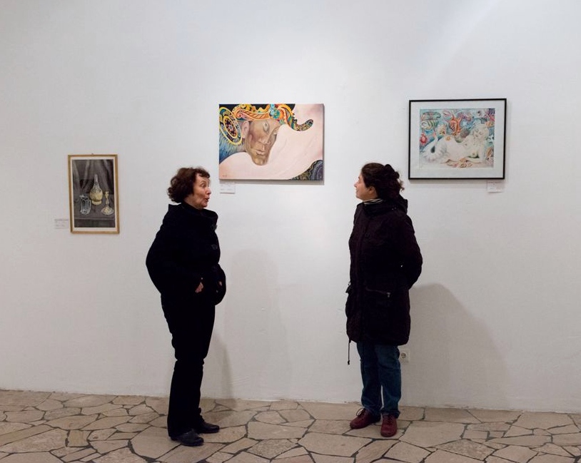 Exhibition "NinaWR in Oil" at the Gallery Kunstraum, photo 10