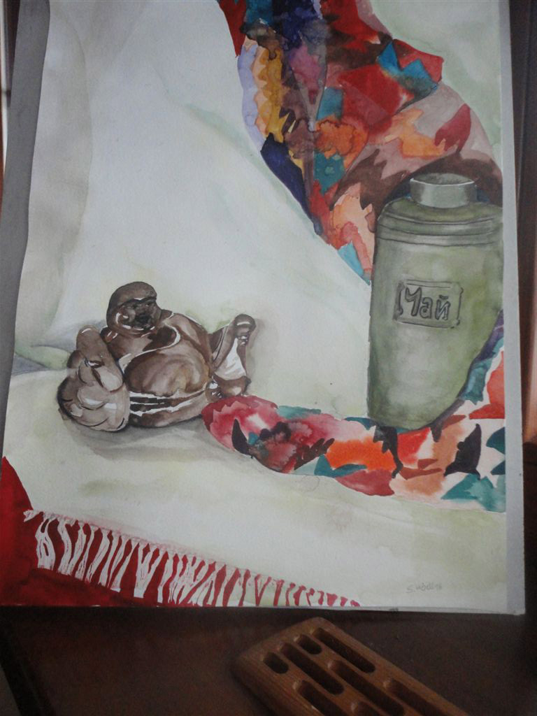 Picture with still life